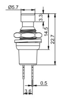 按鈕開(kāi)關(guān)R0191結(jié)構(gòu)圖